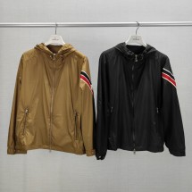 몽클레르 남성 옆스트라이프 로고후드 집업 긴팔자켓 3컬러 J20911A0006754A9174S