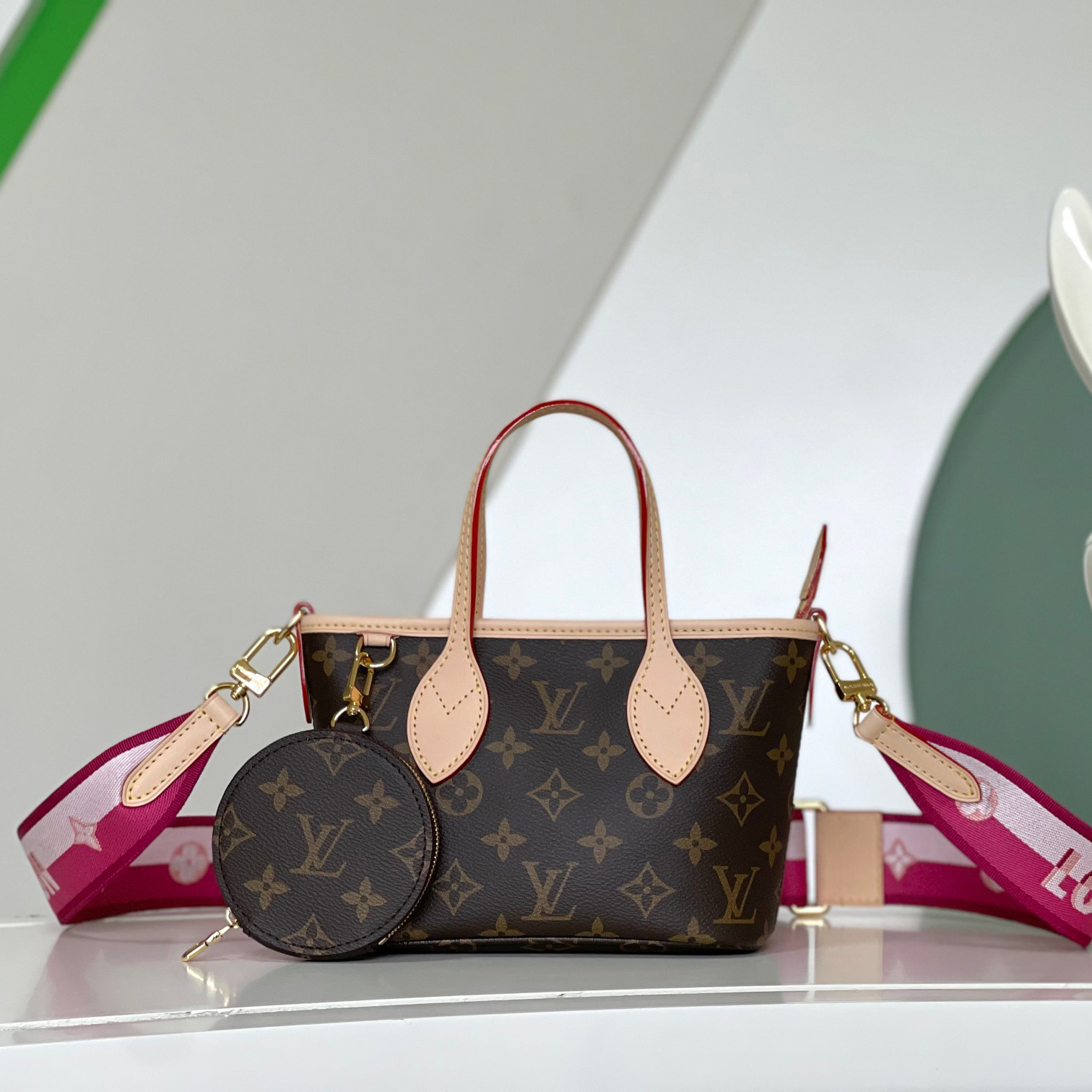 루이비통 네버풀 BB 스몰 토트백 M46786