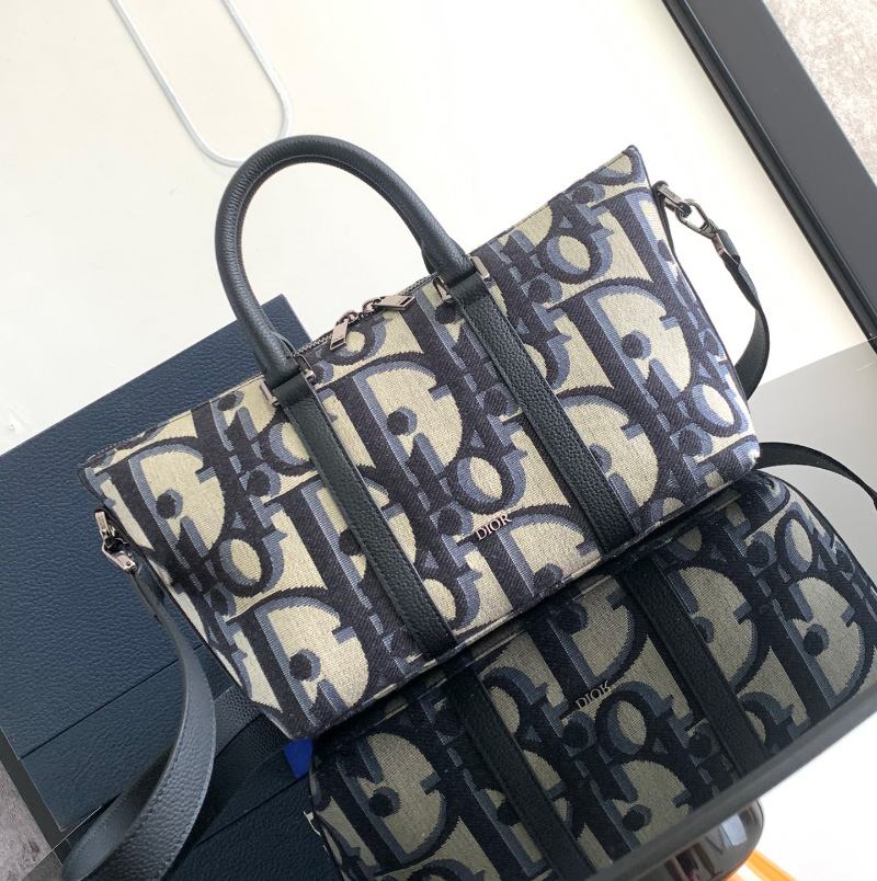 디올 오블리크 Weekender 25 베이지 1ESPO322YXL