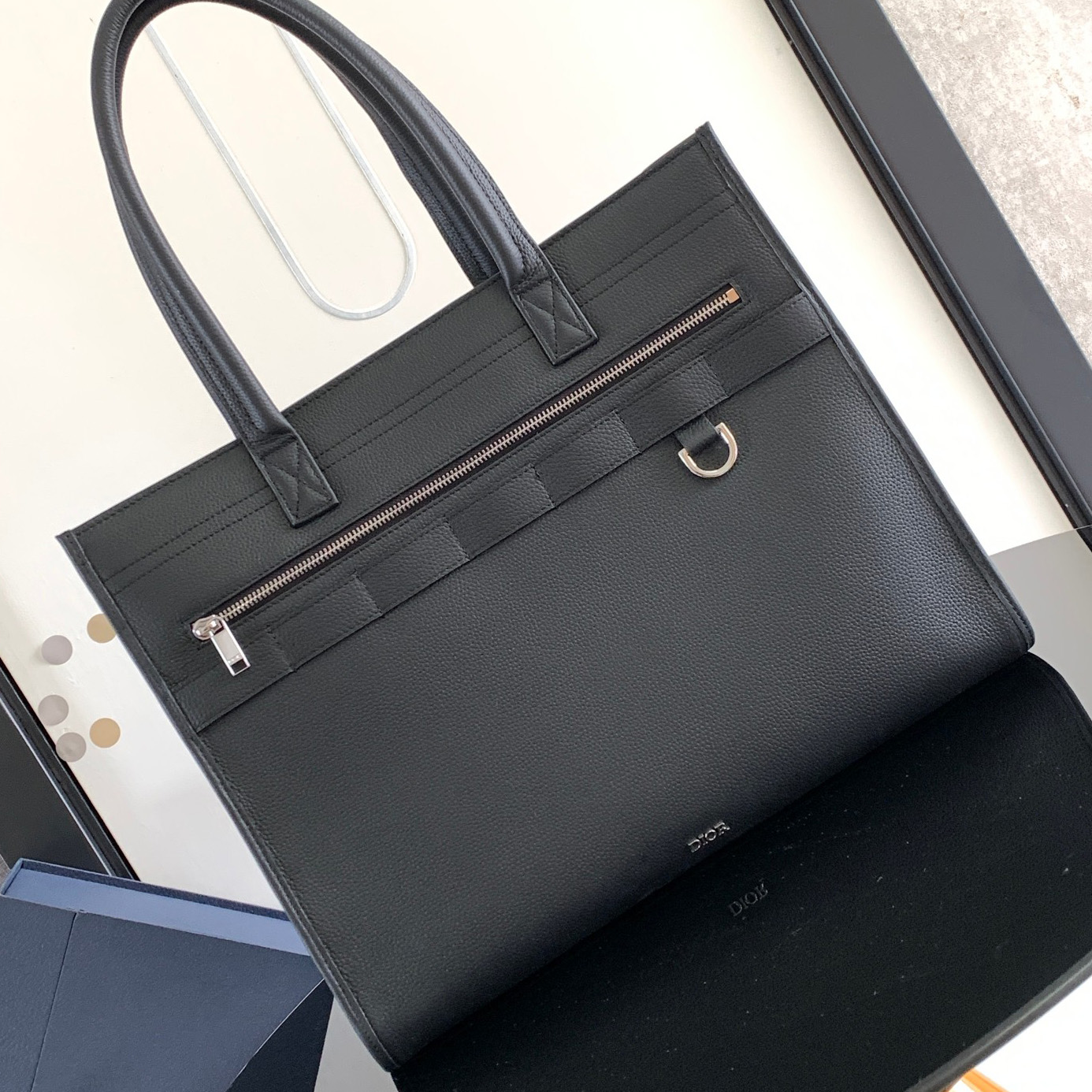 디올 사파리 토트백 블랙 1ESSH224YMJ_H00N