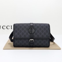 구찌 GG Messenger 크로스바디 Black 745679