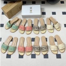 디올 디웨이 힐 뮬 샌들 슬리퍼 굽높이 3CM 4컬러 KCO088ECJ