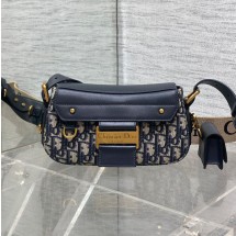 디올 오블리크 스트릿시크 백 스몰 블루 M3913CDKV_M928