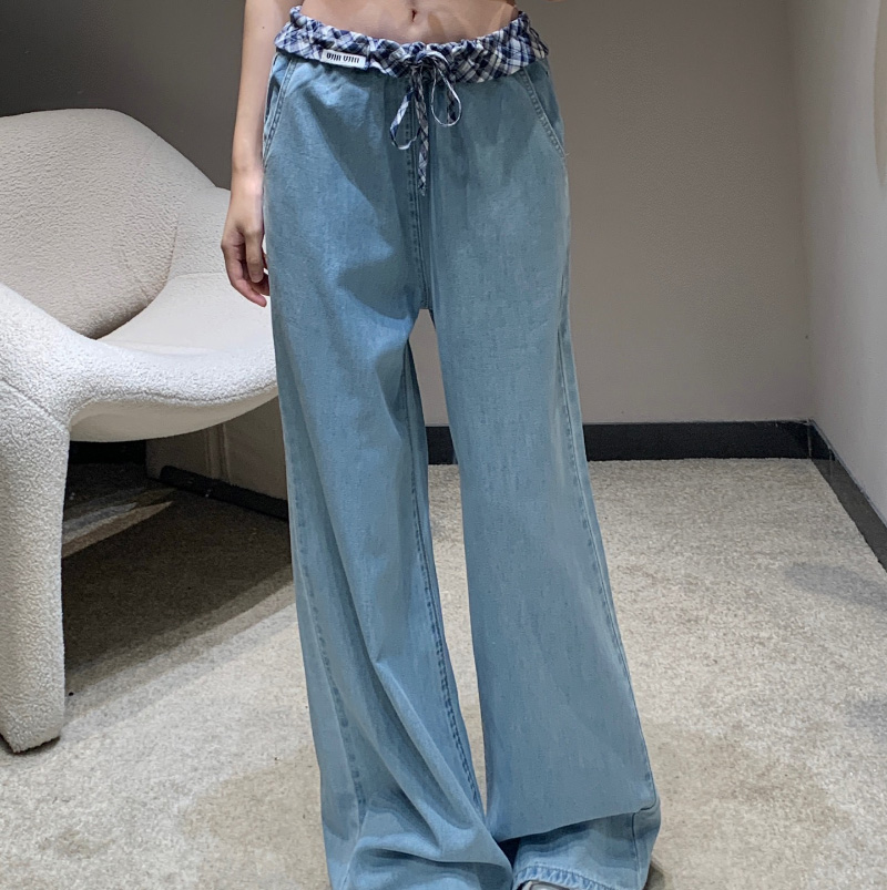 미우미우 골품질 여성청바지 01