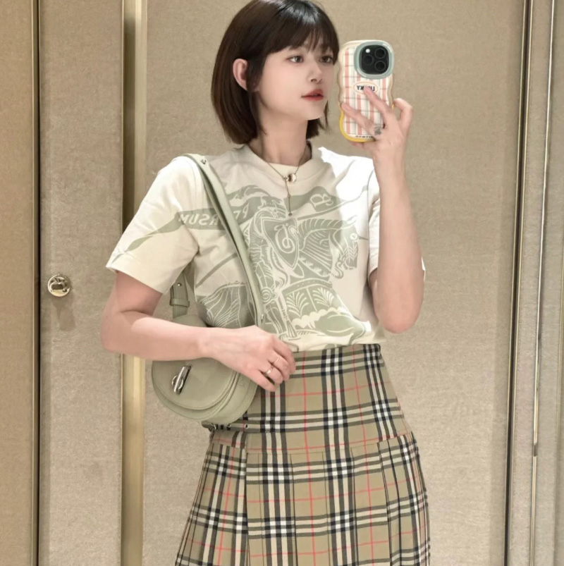 버버리 EKD 코튼 티셔츠 80907881