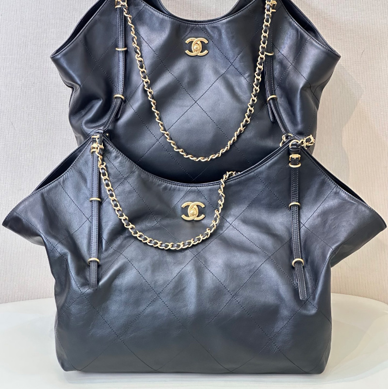 샤넬 25SS 맥시 쇼핑백 쇼퍼백 미듐 라지 카바스백AS5466 AS5463