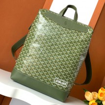 고야드 씨살핀 브랜드 프린팅 레터링 로고 캔버스 백팩 CISG25MMLTY