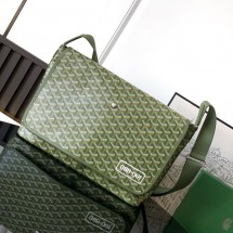 고야드 CAPETIENY 모노그램 캔버스 남여공용 커플 숄더백 카키 CAPG25MMLTY-29CG29P