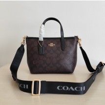 코치 시티 시그니처 캔버스 미니 토트백 4컬러 CW032