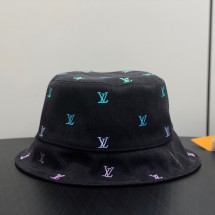 루이비통 LV 블라종 셰이딩 데님 리버서블 버킷 햇 남녀공용 M7978M