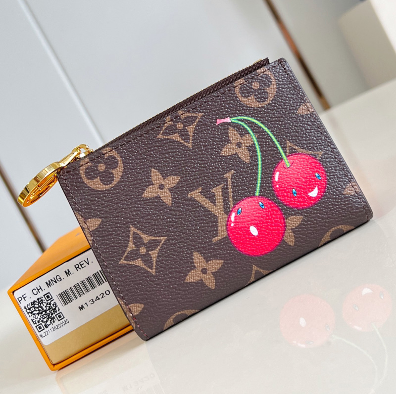 루이비통 x 무라카미 타카시 리사 월렛 모노그램 M13420