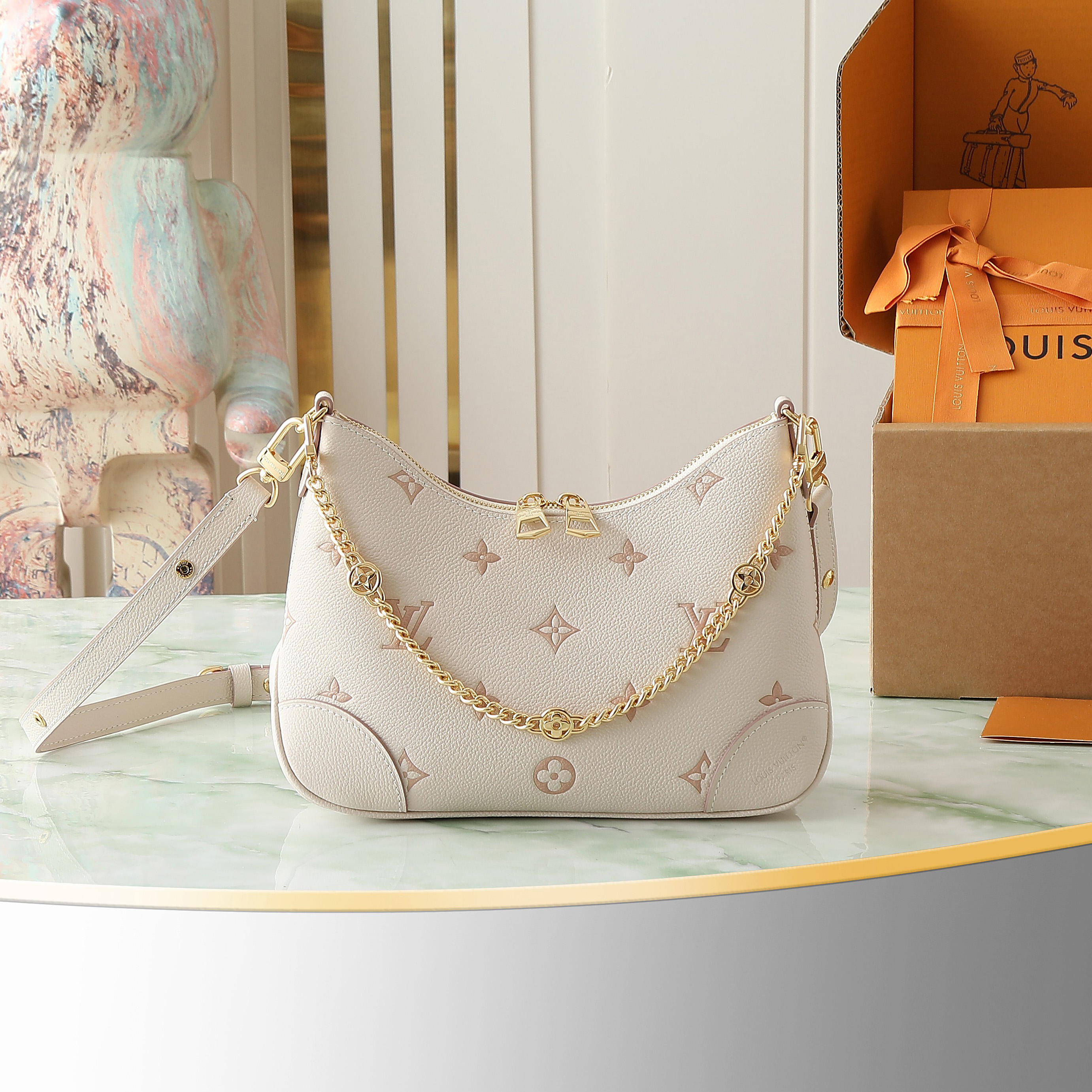 루이비통 불로뉴 여성 숄더백 에덴 M14634