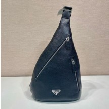 프라다 리나일론 및 가죽 백팩 2VZ092