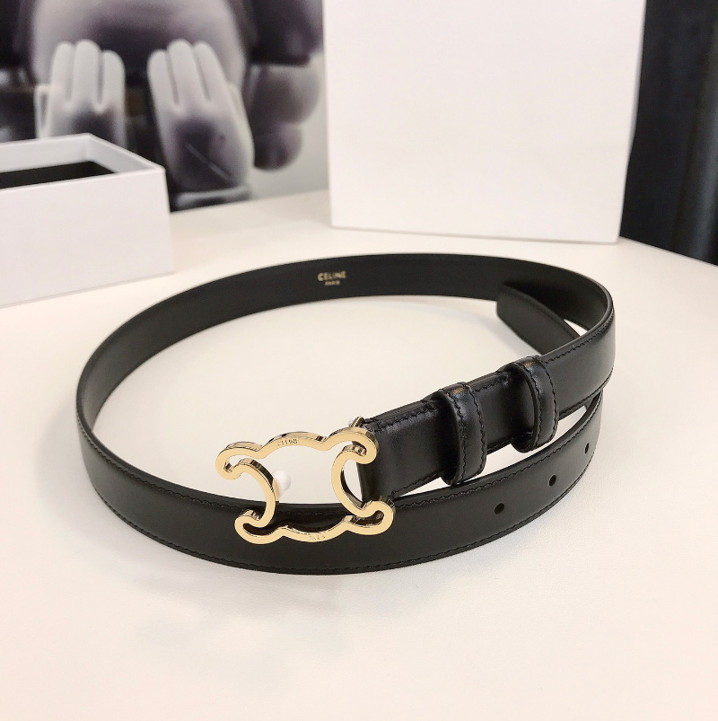 셀린느 프레임 트리오페 미디엄 2.5CM 벨트 2컬러 45BCC3A01
