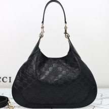 구찌 B 미디엄 숄더백  GG 가죽 2컬러 834981