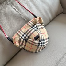 버버리 빈티지 체크 키즈 토마스 베어 크로스백 8041155