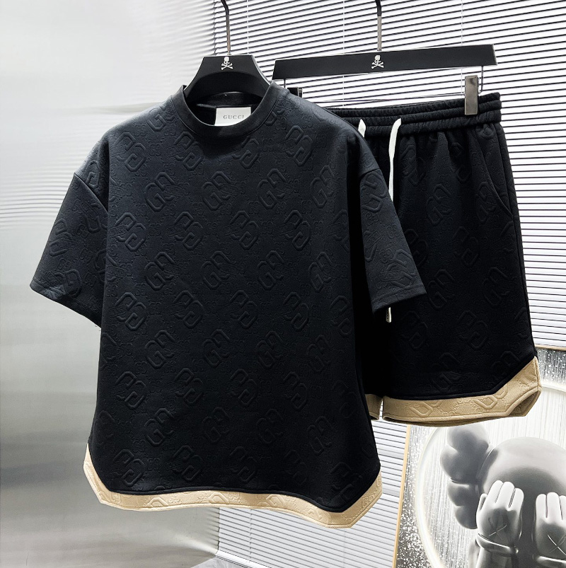 구찌 고품질 반팔 반바지 세트 01