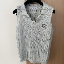 로에베 고품질 여성 런닝티 2칼라