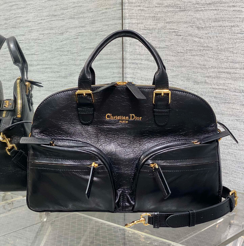 디올 그랜드 투어 볼링백 미듐 블랙 M6010UNQD_M900