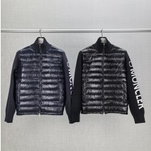 몽클레어 남성 로고 니트믹스 패딩 2컬러 9B52100