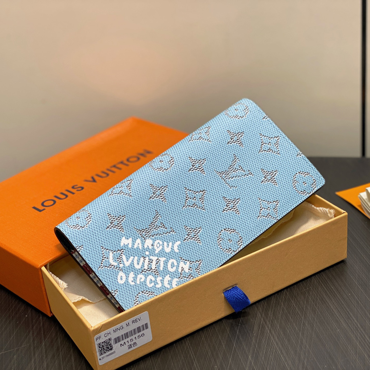 루이비통 월렛 남성 장지갑 이중접이식  M15156