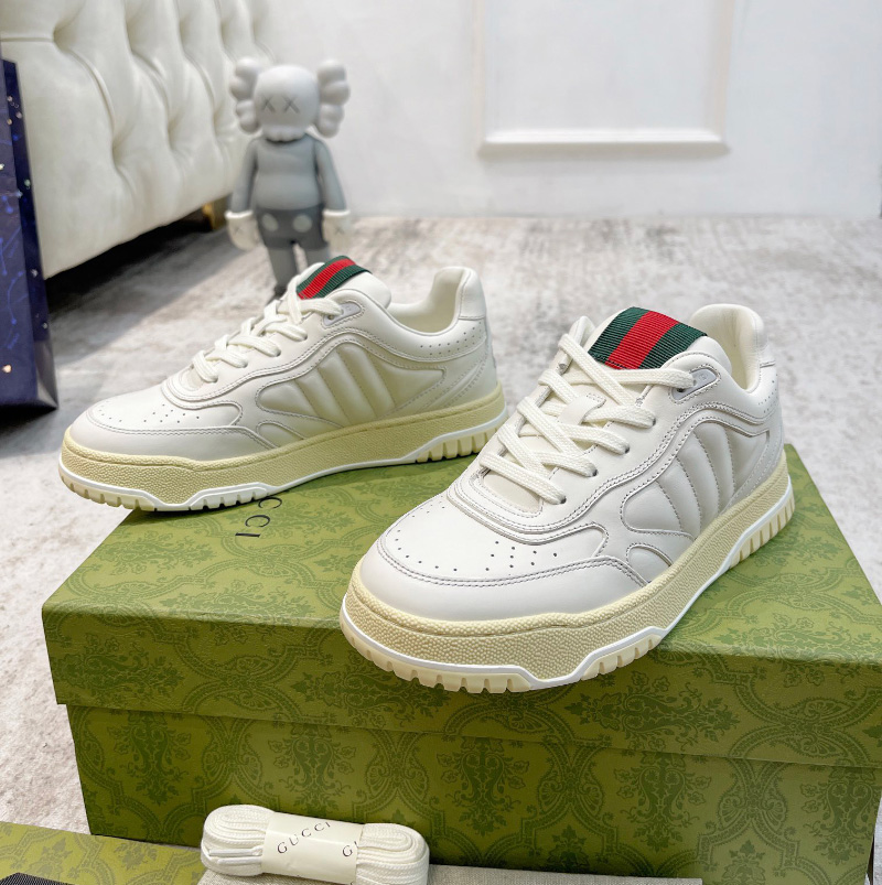 구찌 리웹 스니커즈 남여공용 화이트 786186