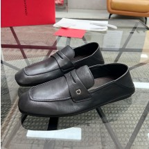 페라가모 살바토레 페라가모 페라가모 레더 메탈 디테일 로퍼 2컬러 029788