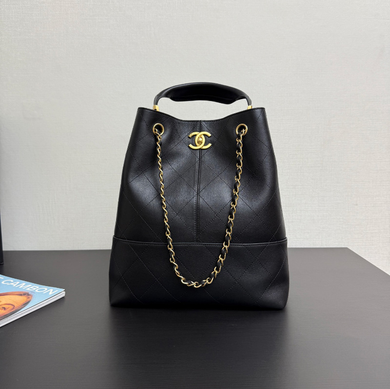 샤넬 쇼핑백 스웨이드 카프스킨, 유광 램스킨, 골드 메탈 2컬러 AS5635