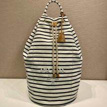 프라다 스트라이프 캔버스 2VY011