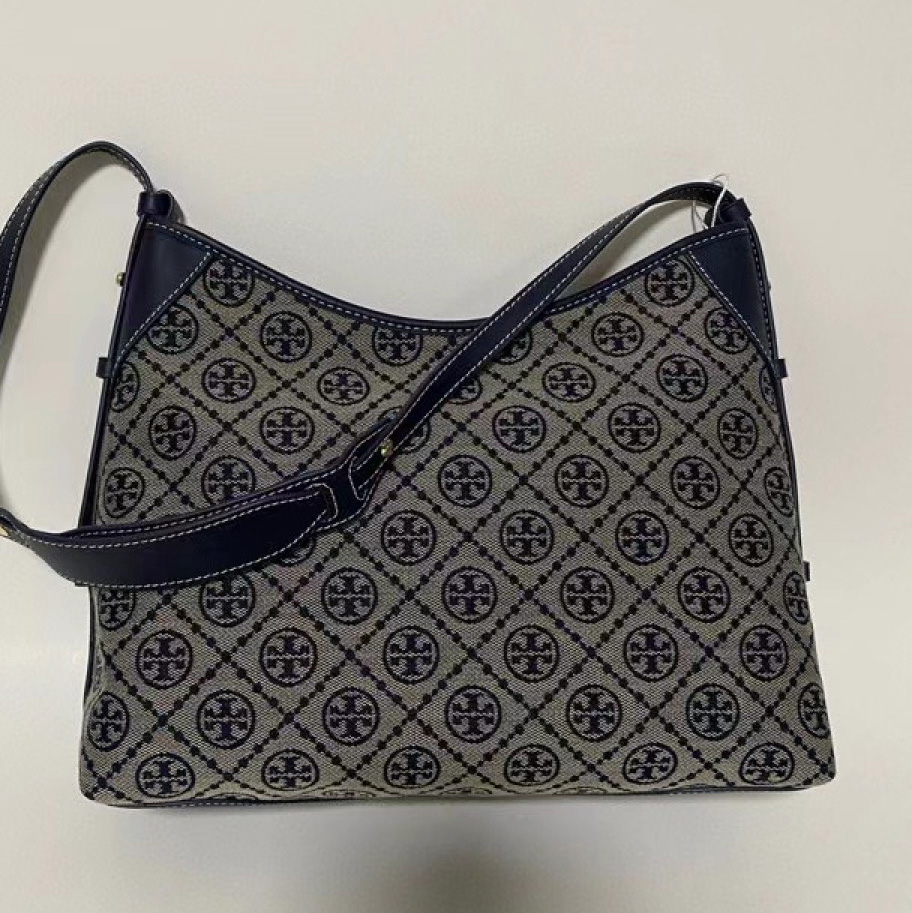 토리버치 T 모노그램 자카드 숄더백 169376