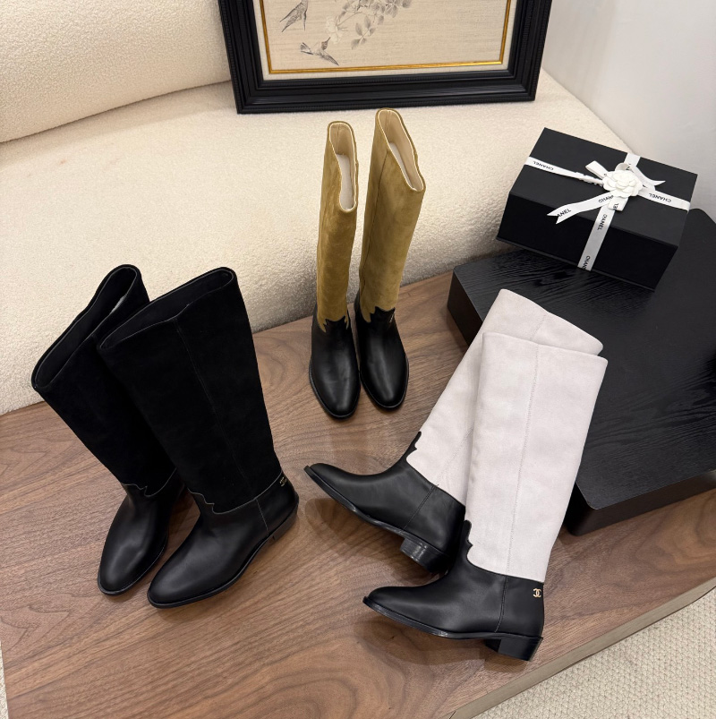 샤넬 타이트 부츠 2Colors Thigh Boots 3컬러 G46590