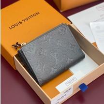 루이비통 리사 월릿 모노그램 앙프랭뜨 여성 지퍼 반지갑 2컬러 M12536