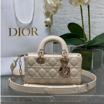 디올 레이디 디 조이 백 스몰 까나쥬  M0613ONGE