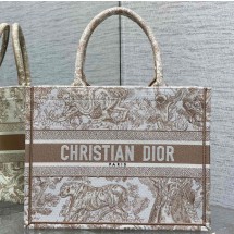 디올 Dior Book Tote 미디엄 백 베이지 M1296ZTDT_M918