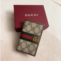 구찌 남자 오피디아 롱 카드 지갑 케이스 베이지 다크 브라운 패브릭 2컬러 834691