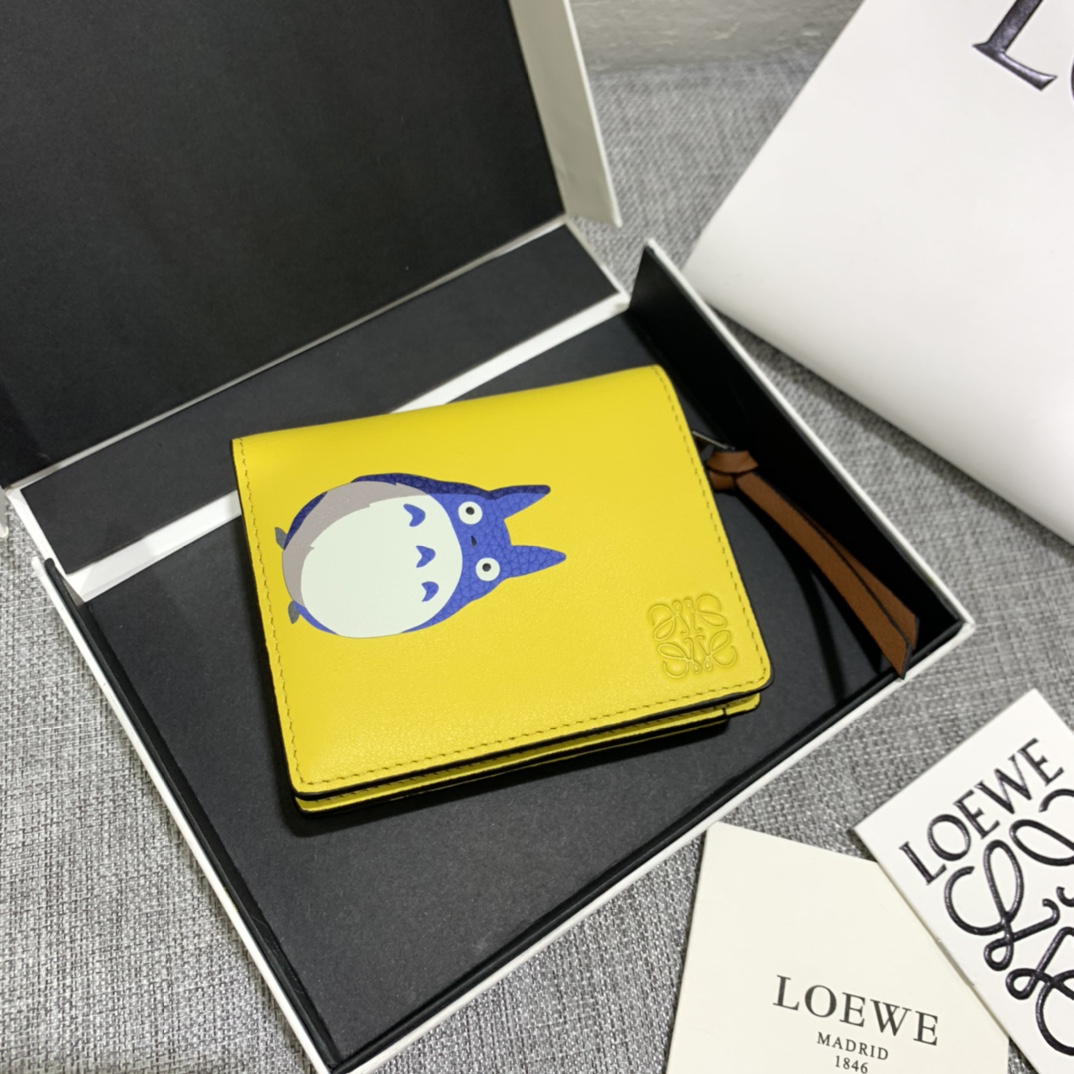 로에베 클래식 송아지가죽 스몰지갑 C643Z41X04