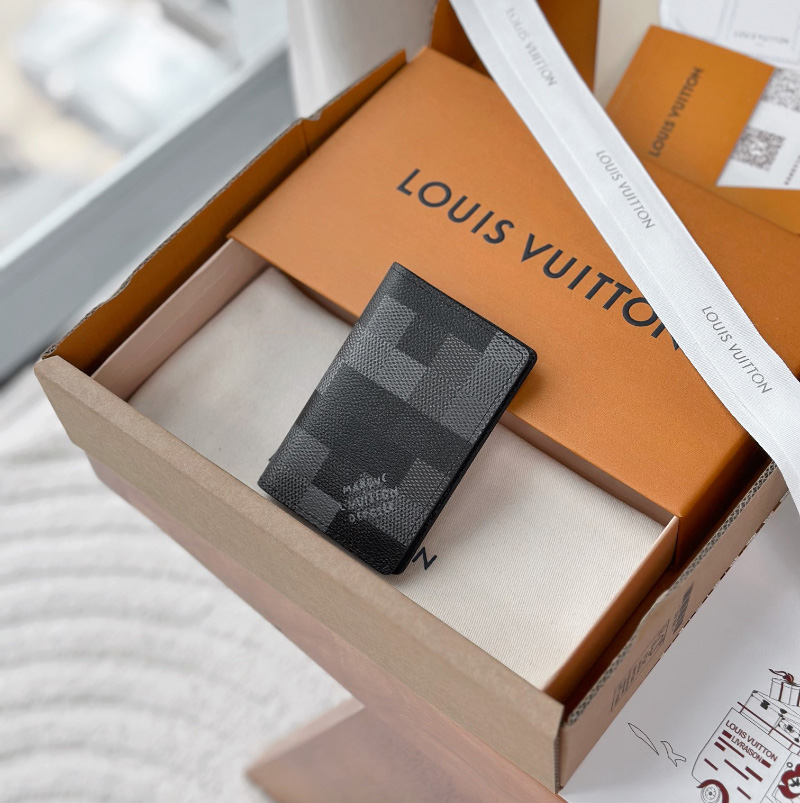 루이비통 포켓 오거나이저 다모플라주 블랙 카드지갑 M14928