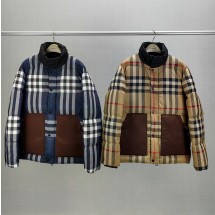 버버리 킬헴 아카이브 베이지 체크 구스다운 점퍼 2컬러 80439211