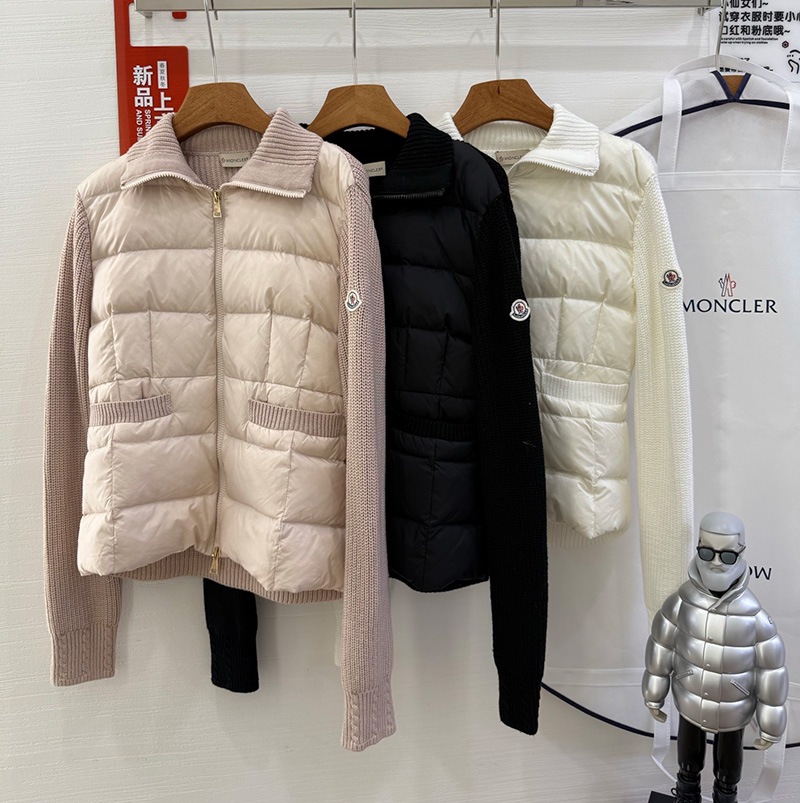 몽클레어 퀼팅 울 가디건 3컬러 J20939B00033M1241035