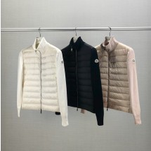 몽클레어 투소재 가디건 스웨터 여성 3컬러 K20939B00023M113120F