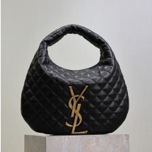 생로랑 퀄팅솔리드 무스탕 호보백 2컬러 858160