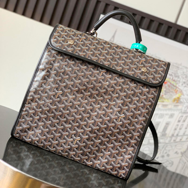 고야드 올오버 프린트 멀티포켓 캐버스패치 송아지 가죽 토트 백팩 남여공용 5컬러 STLEGMMLTY