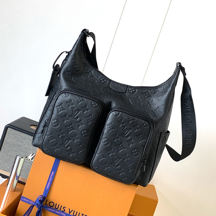 루이비통 호보 카고 블랙 M14778