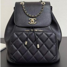 샤넬 컬렉션 캐비어 백팩  A93748