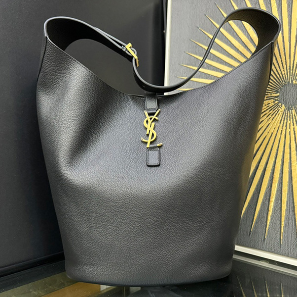 생로랑 LE 5 A 7 라지 호보백 그레인드 레더 2컬러 793088