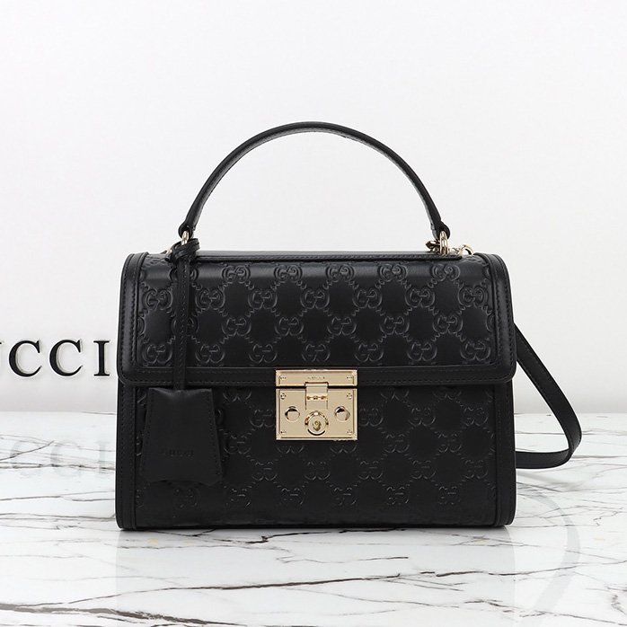 구찌 패들락 미디엄 탑 핸들백 2컬러 838998