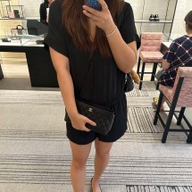 샤넬 케이스 그레인드 카프스킨, 골드 메탈 블랙 AP4700