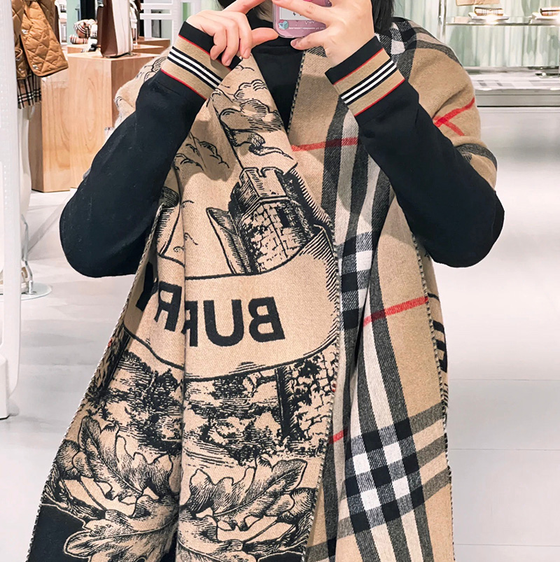 버버리 고품질 스카프 머플러 52