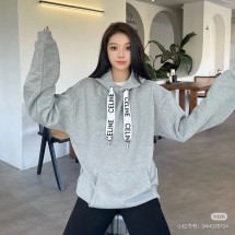셀린느 그레이 로고 스트링 남여공용 후드 티셔츠2컬러 2Y468052H  H