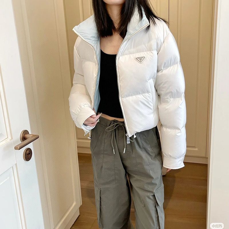 프라다 리나일론 크롭패딩 3컬러 292056 +